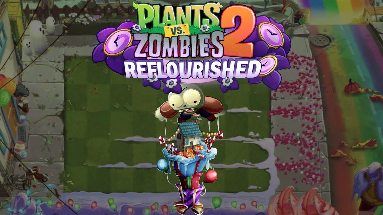 Plants vs. Zombies 2 Reflourished – All Holiday Mashup Levels (No Mowers, Plant Foods & Shop Plants)