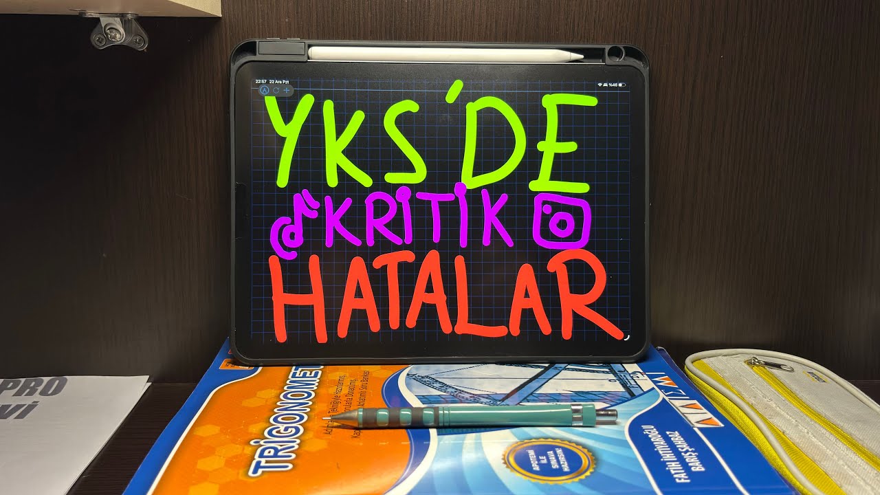 YKS’ye Çalışırken Yapılan Kritik Hatalar | #yks2026 
