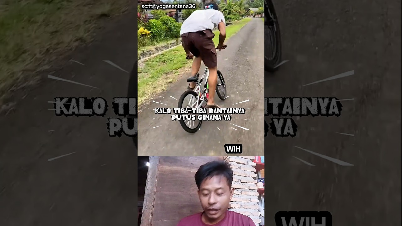 CEPET BANGET LHO NGAYUH SEPEDANYA #shortsvideo #reaction #sepedabalap