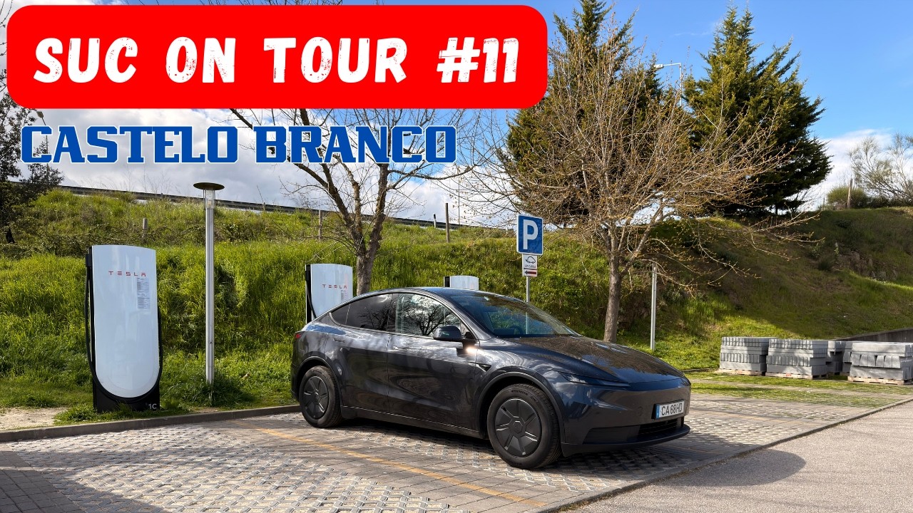 Tesla Supercharger Tour #11 - Castelo Branco