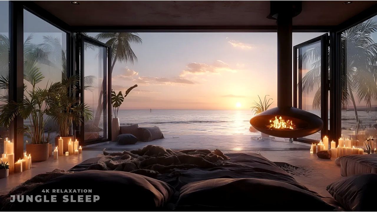Is This The Most Relaxing Place in Bali? Luxury Jungle Villa Ambience for Deep Sleep [4K]