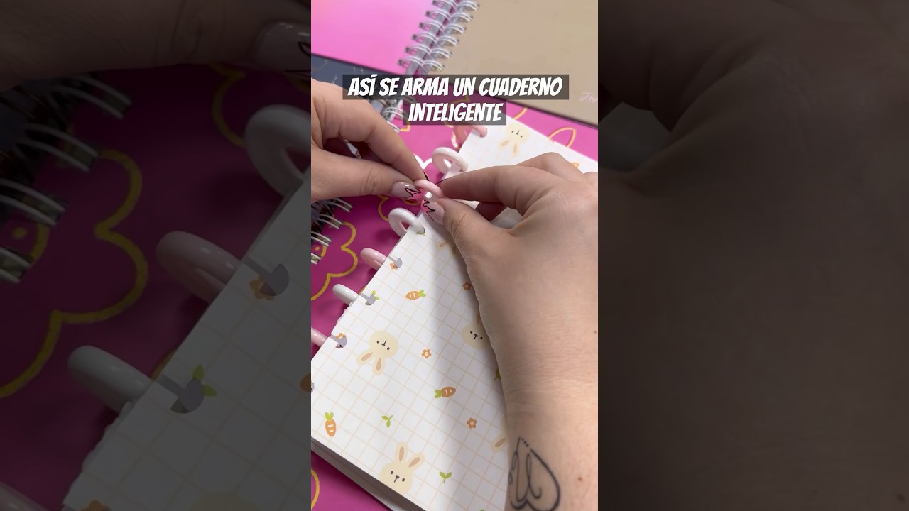As&iacute; de f&aacute;cil se arma un cuaderno inteligente #libreria #cuadernointeligente #cuadernos #asidefacil