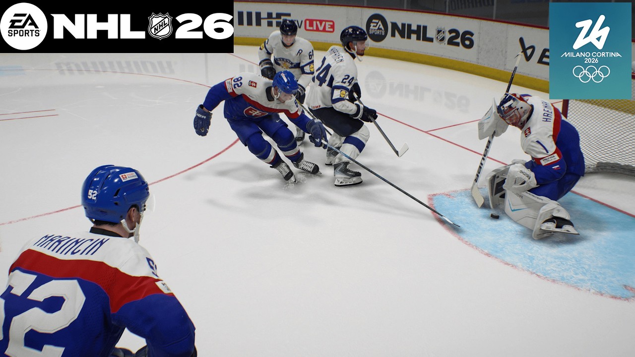 NHL 26 | PS5 | SVK vs FIN - podarí sa nám vyhrať boj o tretie miesto?