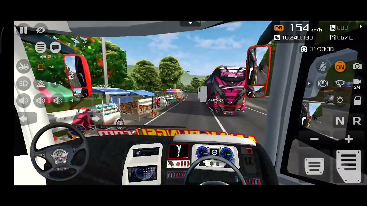 Tronton bussid v361 sound asli no lagu😁