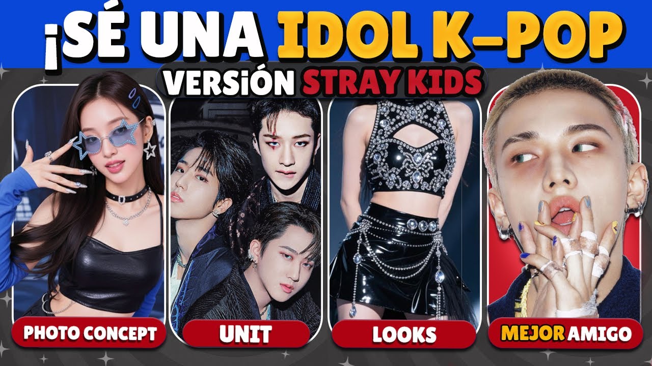 🎶 ¡Conviértete en un Idol de K-POP! Versión Stray Kids ✨🎤