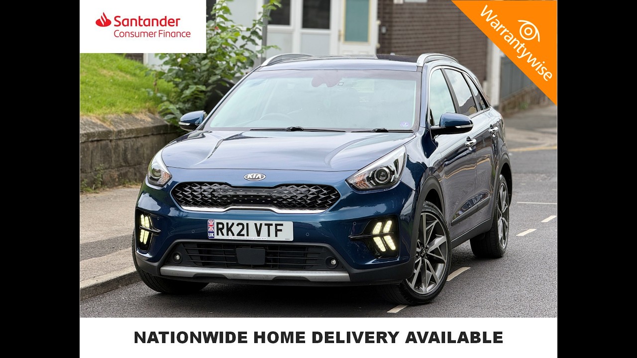 2021 Kia Niro 1.6 GDi 3 DCT Euro 6 (s/s) 5dr, RK21VTF - Premier Car Sales Ltd, Preston