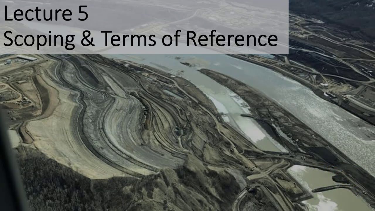 Lecture 5   Scoping and Terms of Reference