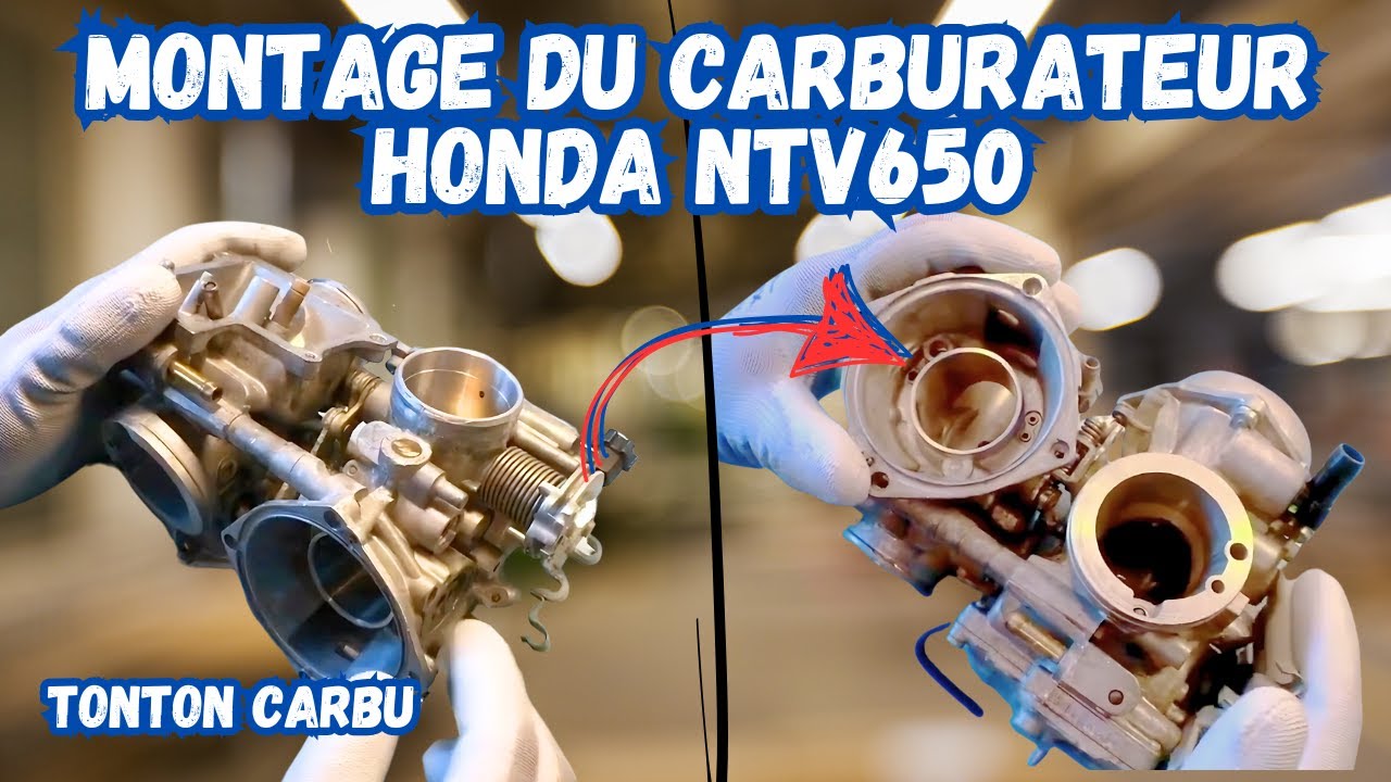 Montage du carburateur Honda NTV650 : Ne sautez pas cette étape essentielle !