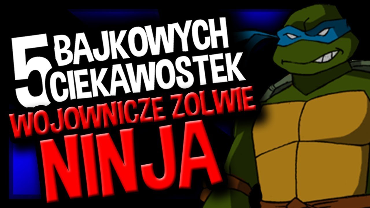 5 BAJKOWYCH CIEKAWOSTEK: Wojownicze Żółwie Ninja (2003)