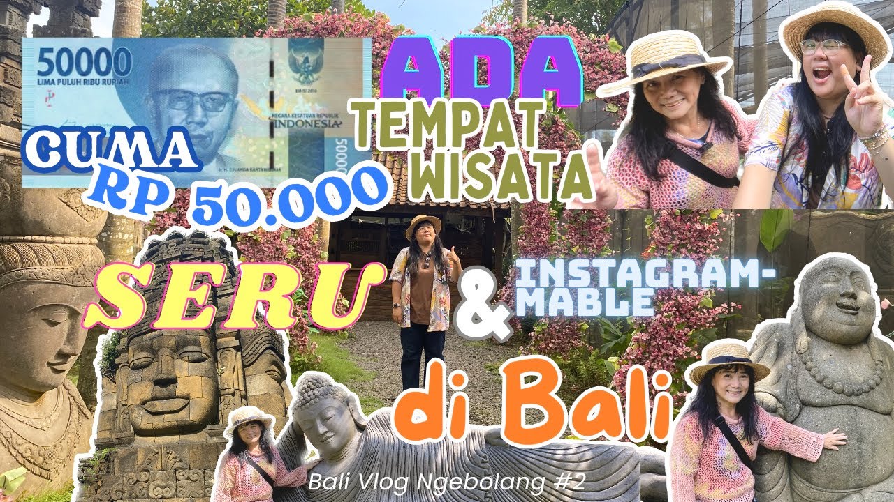 Ada Tempat Wisata Seru & Instagrammable Di Bali Cuma 50 Ribu | Big Garden Corner Bali | Frutala