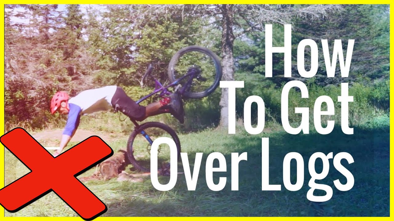 8.5 Ways to get over a log | MTB Trails |  Skills with Phil