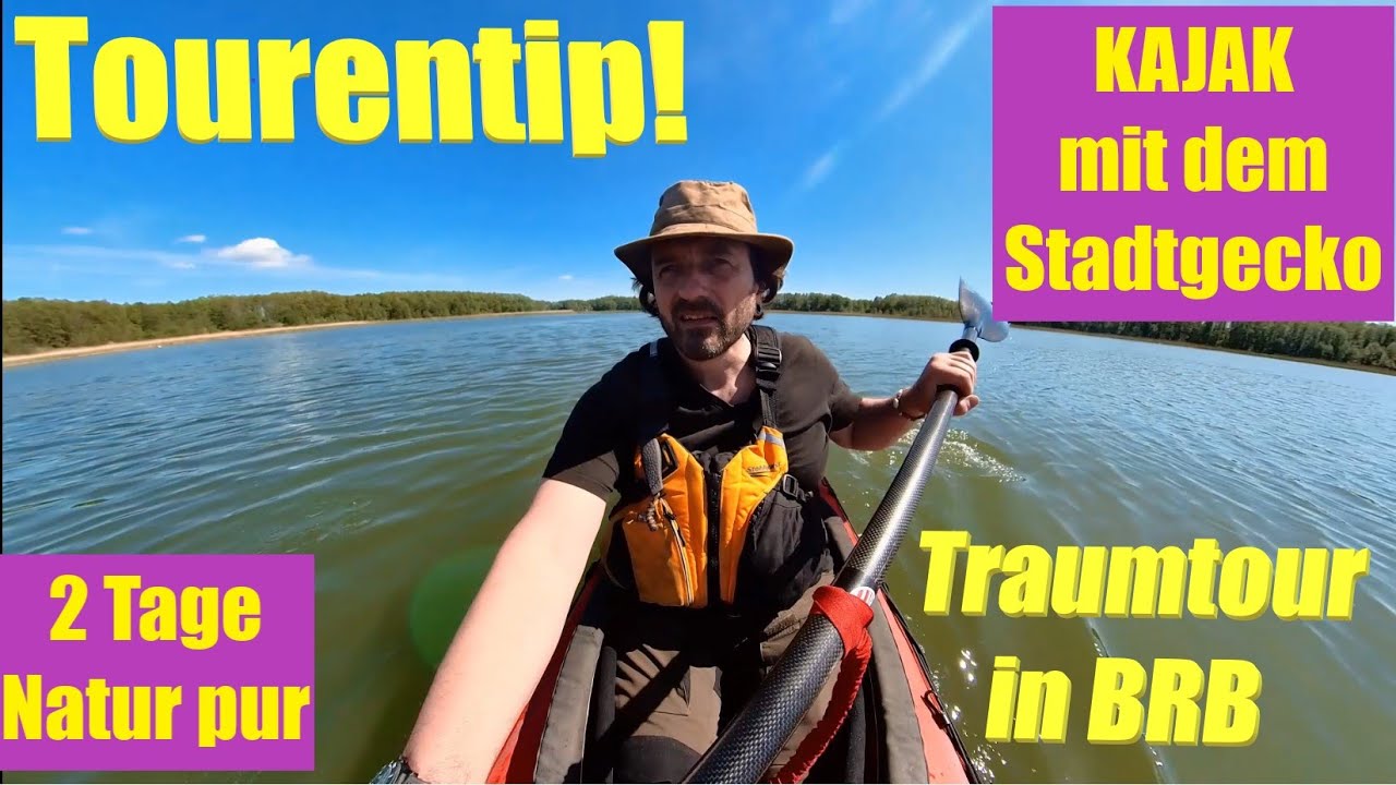 Tourentip I Wustrauer Rhin Kanal I Kajaktour I Stadtgecko I Traumtour in Brandenburg I Natur pur I