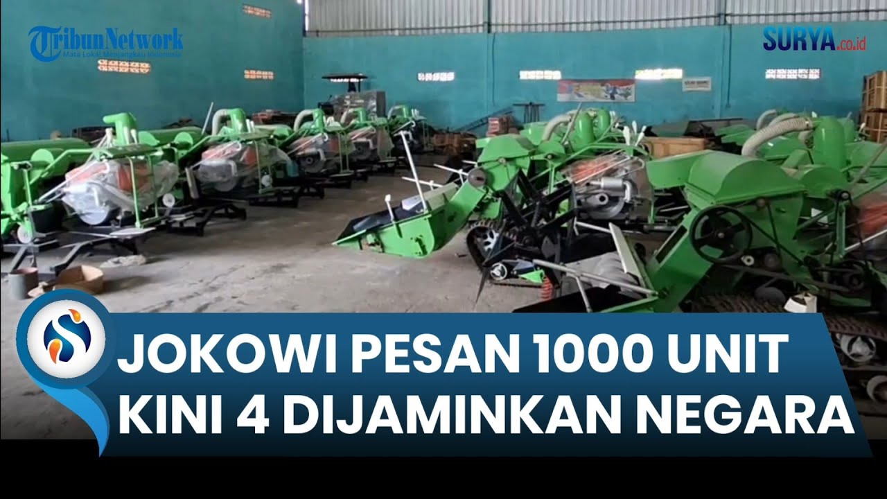 Nasib Alsintan Buatan Pabrik di Madiun Dijaminkan Kantor Pajak, Jokowi Pernah Pesan 1.000 Unit