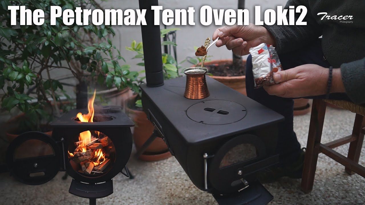 Μοντάροντας την  ξυλόσομπα Loki 2 της Petromax & 1ο ψήσιμο καφέ - The Petromax Tent Oven Loki2