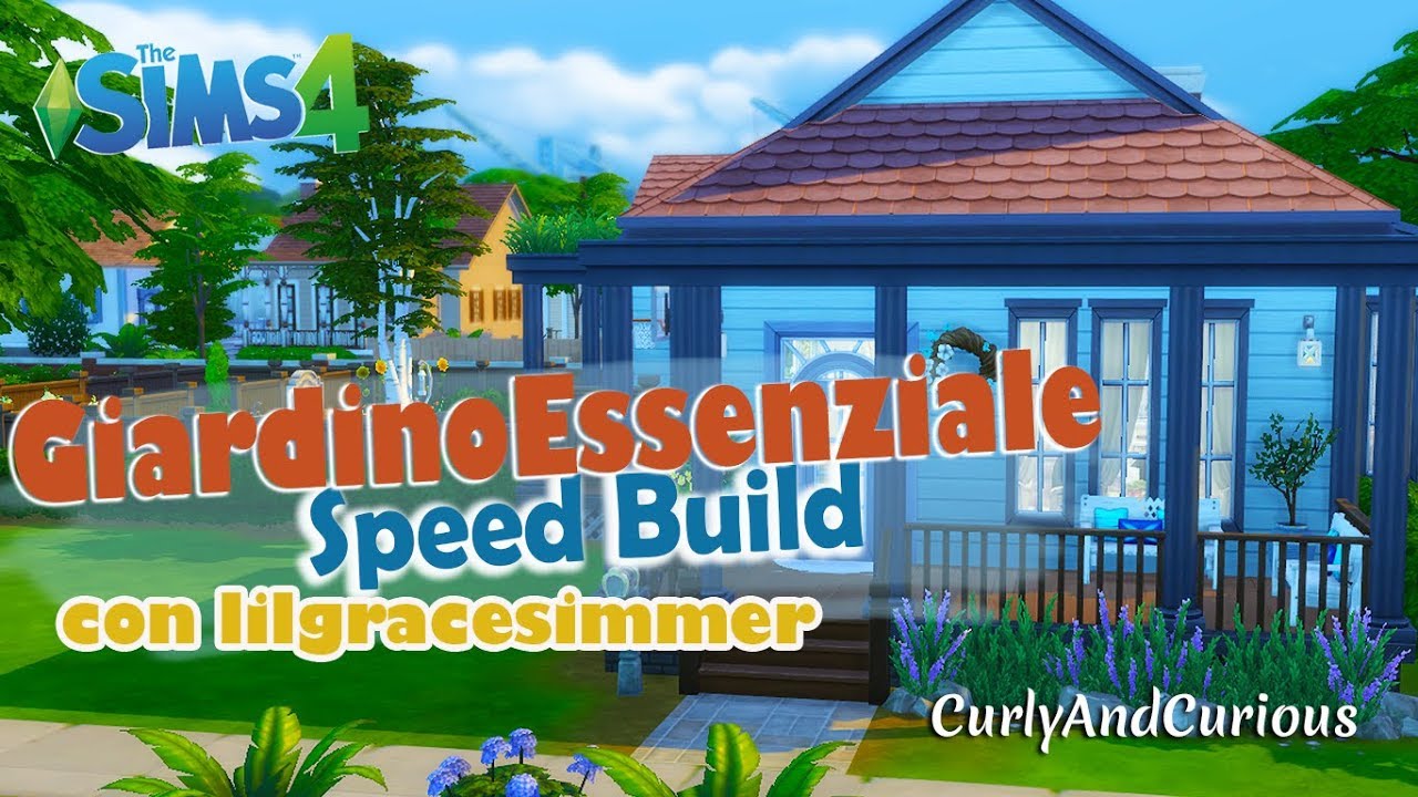 Giardino Essenziale Reno! | The Sims 4 // Speed Build collab. con lilgracesimmer