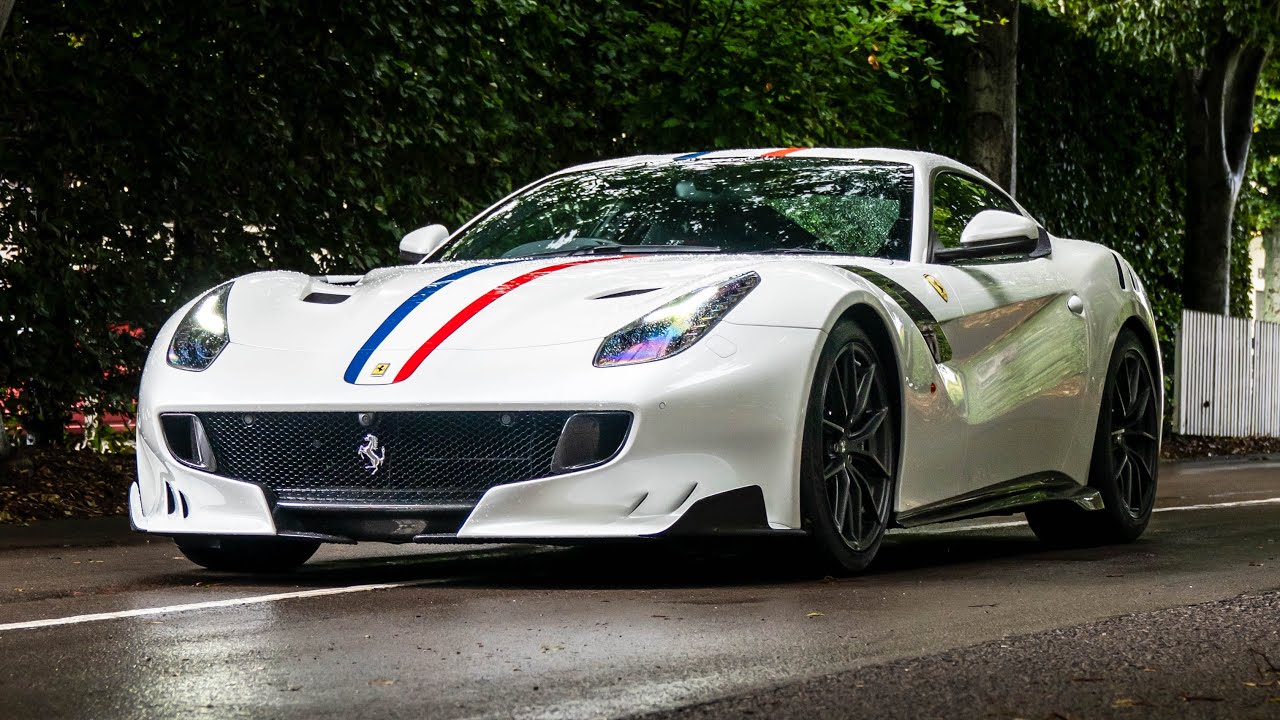 2017 Ferrari F12 TDF - Bianco Sanae - Walkaround & Interior & Revs | Romans International