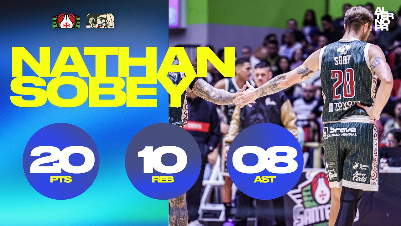 Nathan Sobey (5/1/26) Highlights (vs Santeros de Aguada) - BSNPR