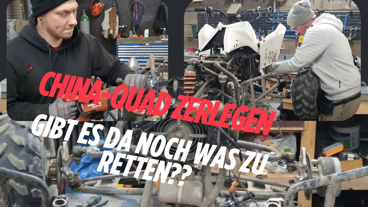 China-Quad zerlegen – Lohnt sich das Ausschlachten? | Teil 1