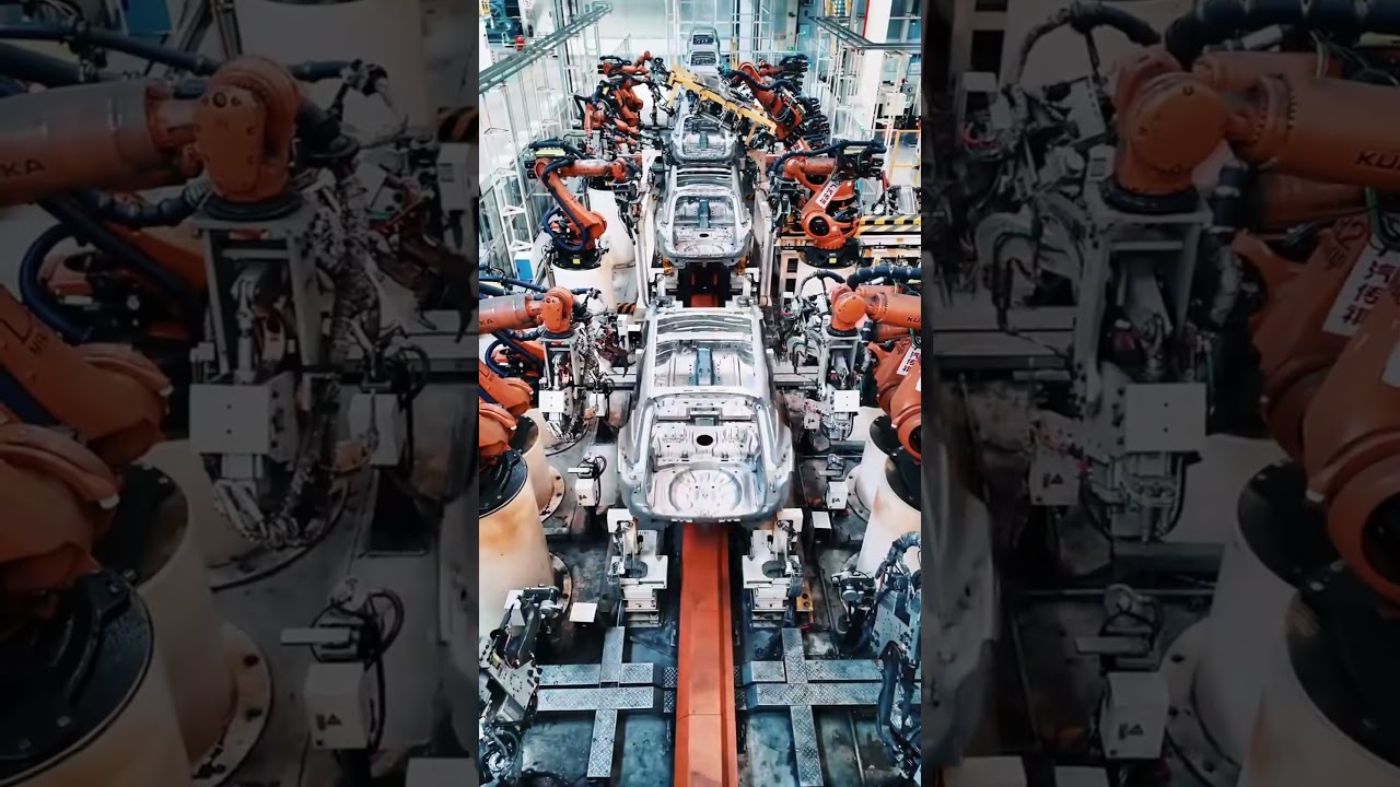 Voici l'usine chinoise qui fabrique 4000 voitures par jour