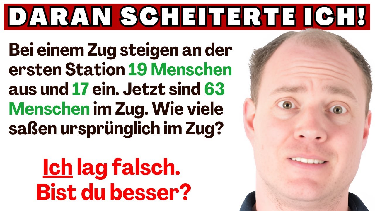 Diese Kinderaufgabe l&auml;sst Erwachsene verzweifeln. Mich auch.
