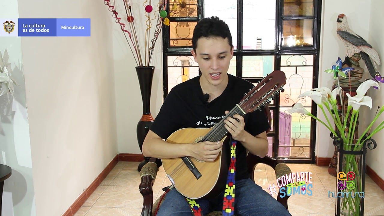 Módulo #3  Bandola con Nelson Andrés Castro, integrante grupo Huariruna