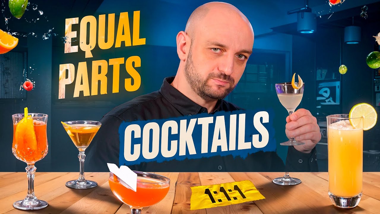 Equal Parts Cocktails 🍹 Easy Recipes