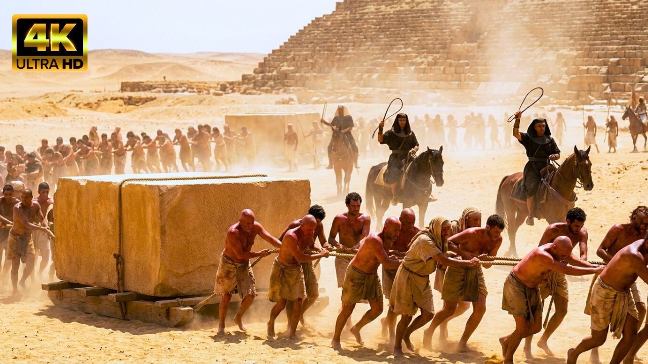 COMO ERA A VIDA DOS ESCRAVOS HEBREUS NO EGITO HÁ 3.400 ANOS | UM SOFRIMENTO INIMAGINÁVEL!