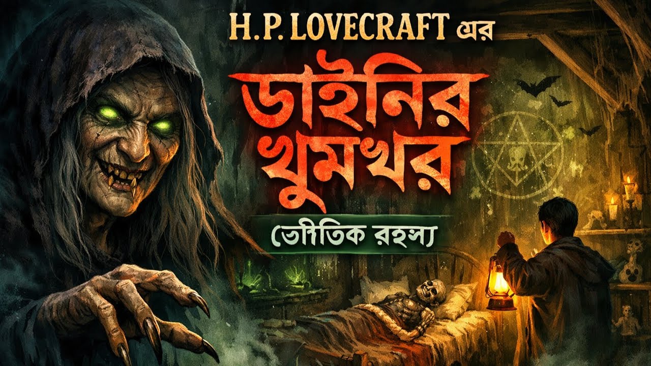 H. P. Lovecraft–অনুপ্রাণিত “ডাইনির ঘুমঘর Sunday Suspense. Classic audio story