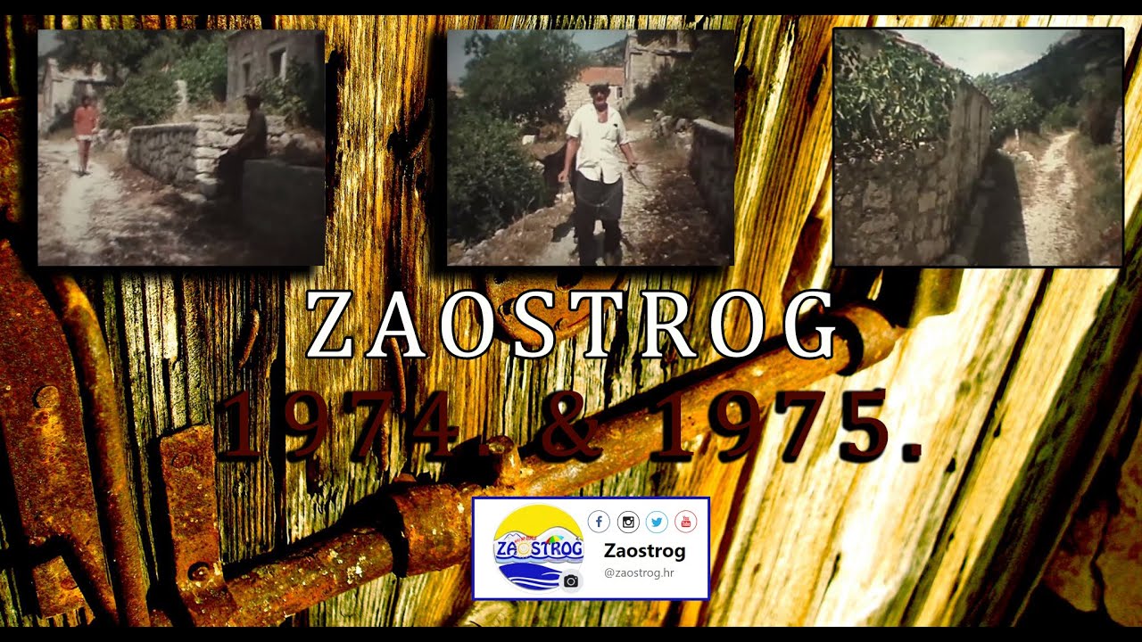 Zaostrog Selo 1974. & 1975. #Zaostrog #Croatia #ByNevenSmoje