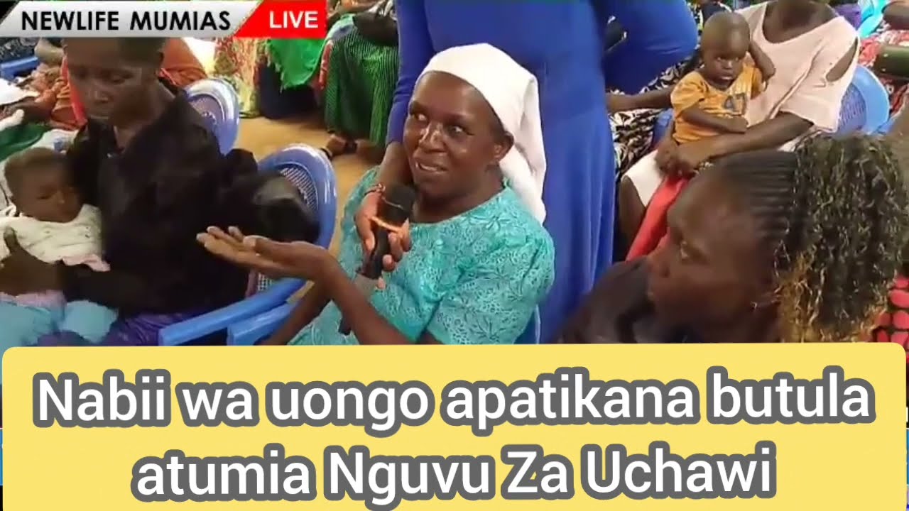 MADHABAU YA NEWLIFE YAKAMATA NABII WA UCHAWI BUTULA APATIKANA AKIWA ANAROGA WATU NA UCHAWI WAKE 