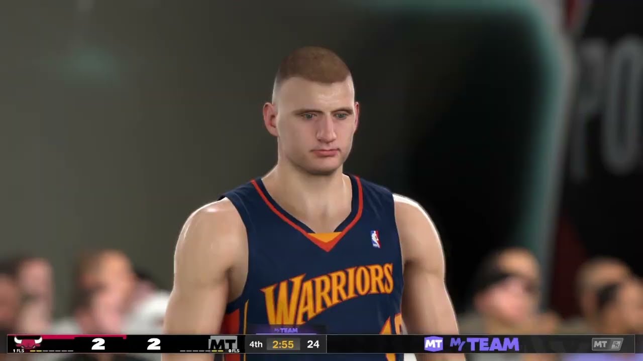 Nba2k25 Ps4 Gameplay My Team Clutch Time GSW Vs Pistons Its Game Time Baby
