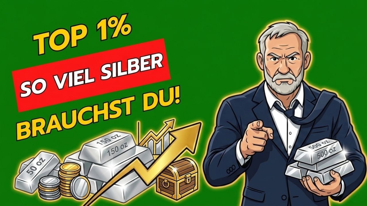 So viel Silber brauchst du, um zu den Top 1 % zu gehören
