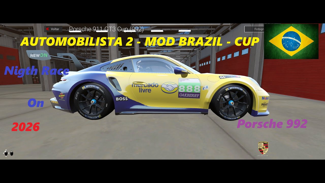 AUTOMOBILISTA 2 - MOD BRAZIL P CUP - night race on 2026