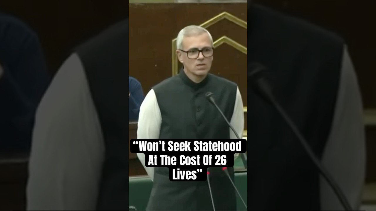 #Kashmir Terror Attack | Omar Abdullah Gets Emotional #pahalgam #modi