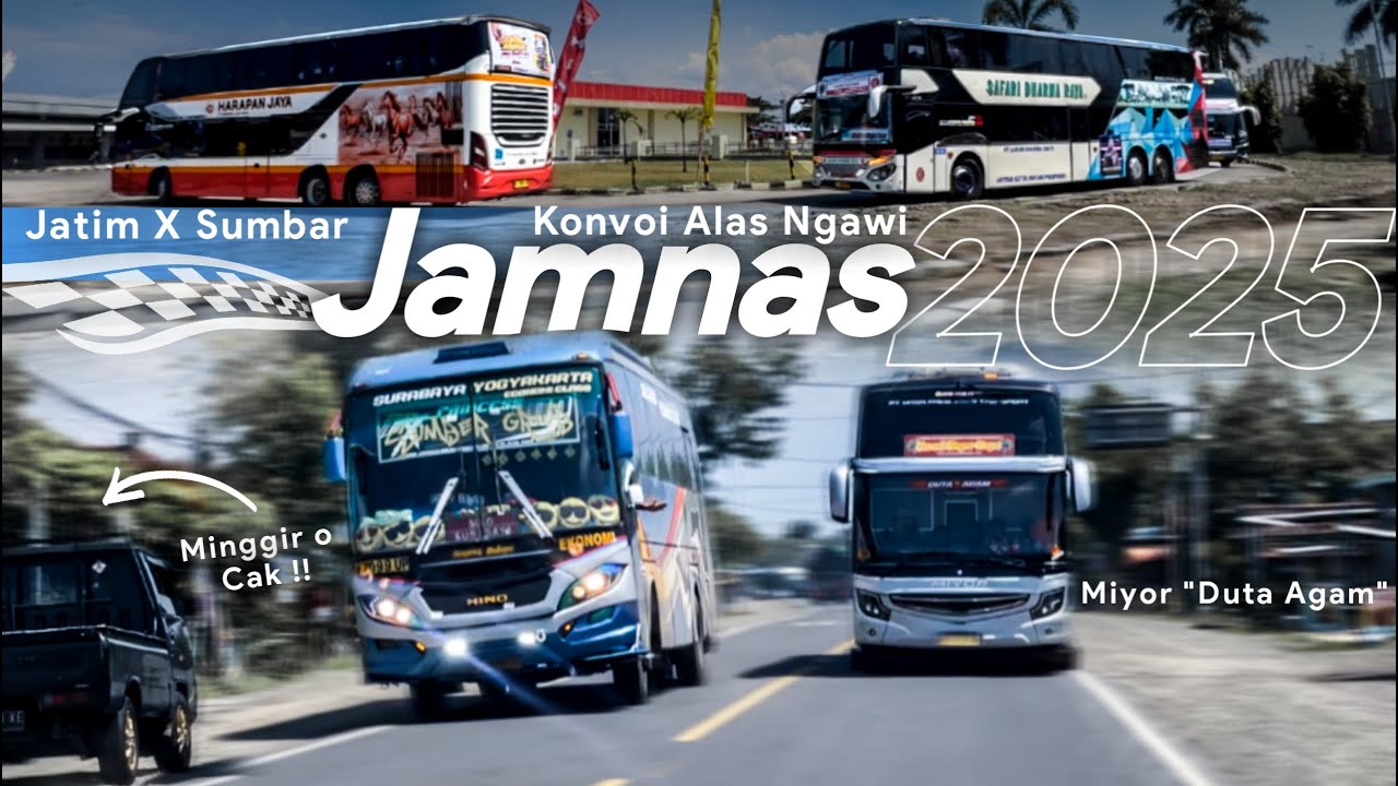 SUMBER MOSAK-MASIK BARISAN KONVOI ?! INI RILL KELAS BERAT !! JAMBORE NASIONAL BISMANIA MADIUN 40 BIS