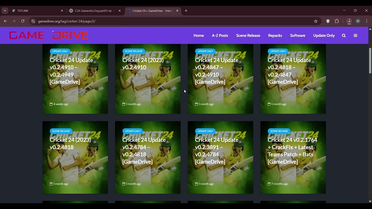 Cricket 24 Free Download for PC | Installation + Update