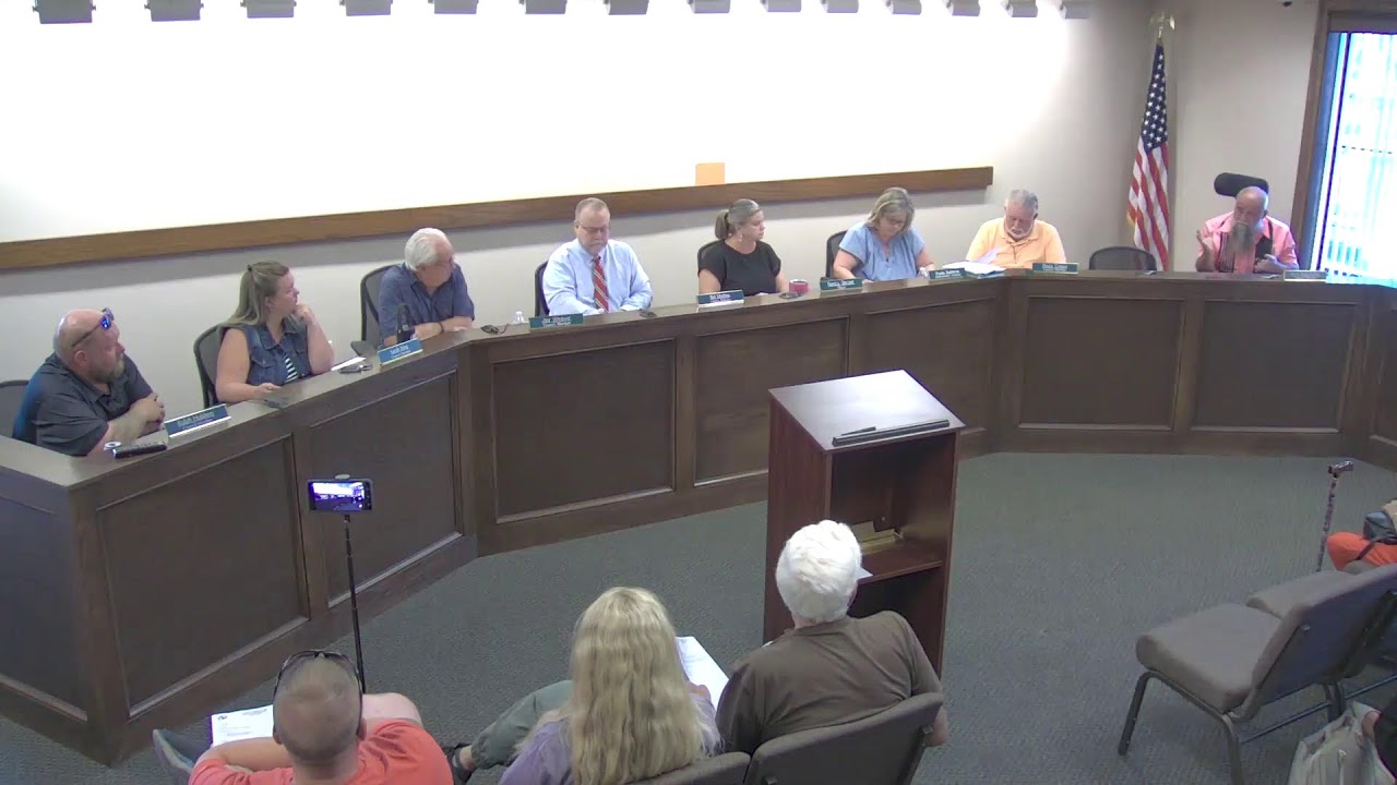 Special Meeting, August 18, 2025 6:00pm