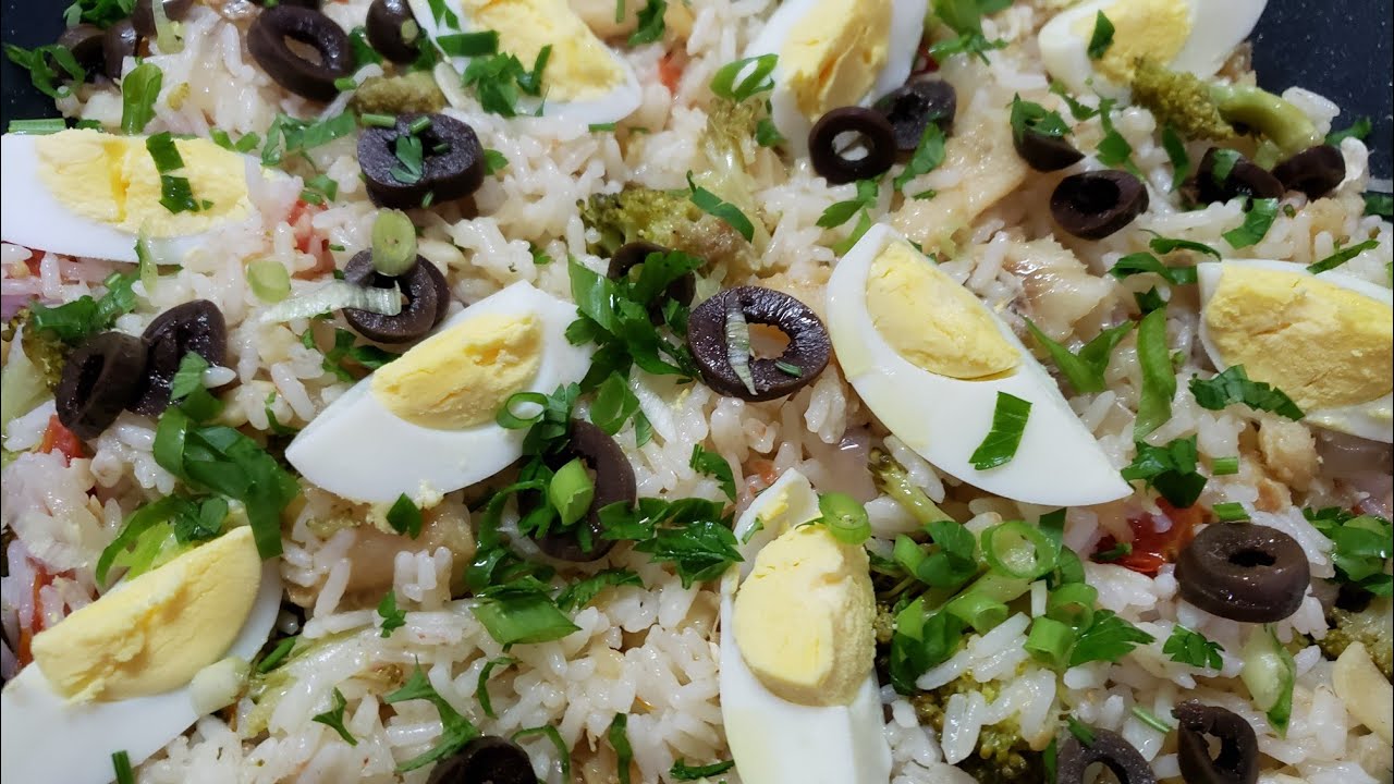 Arroz com bacalhau