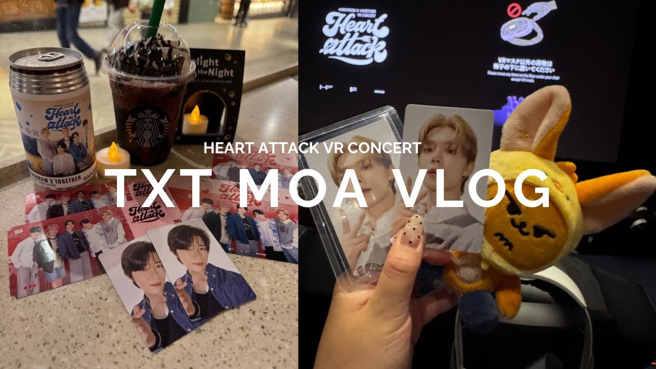 【MOA Vlog】Heart Attack VR Concert第一弾レポ