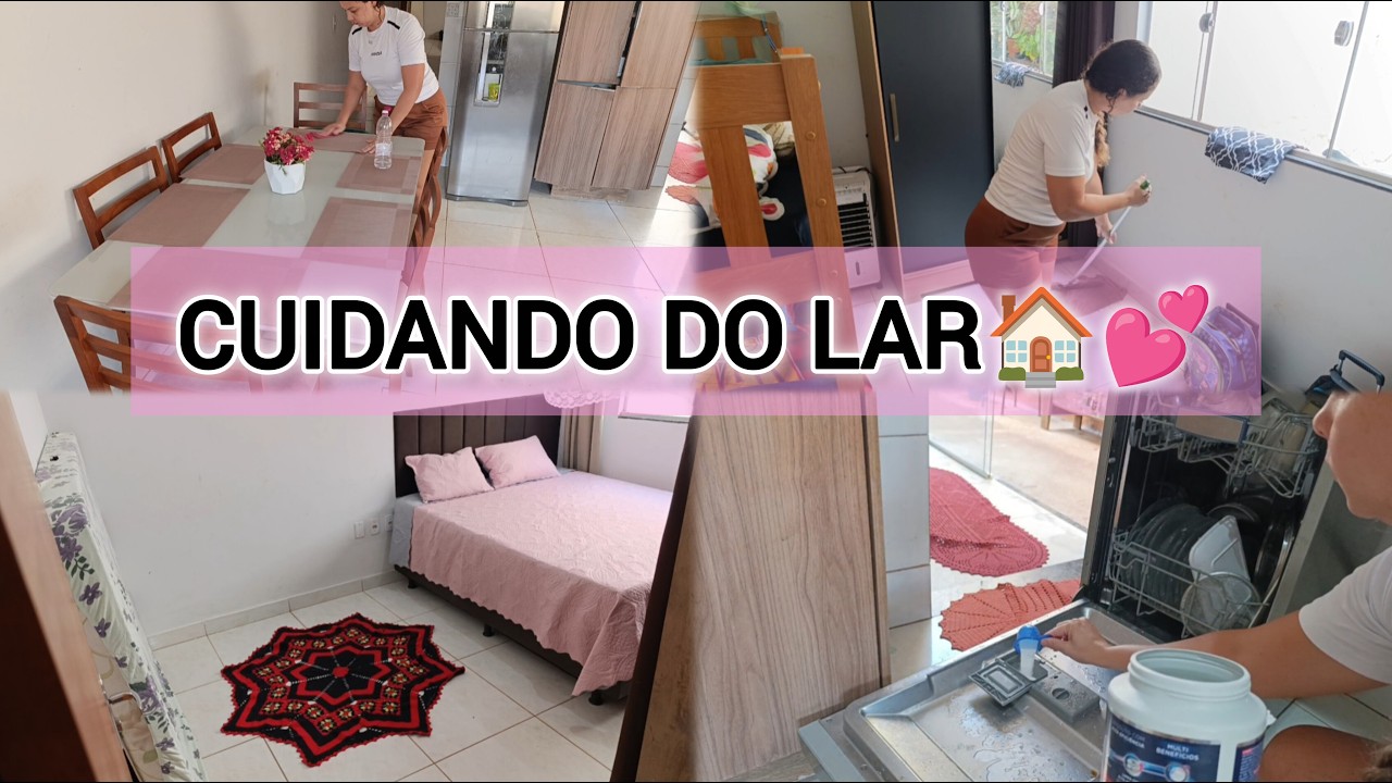 Limpeza e organização do lar🏠💕