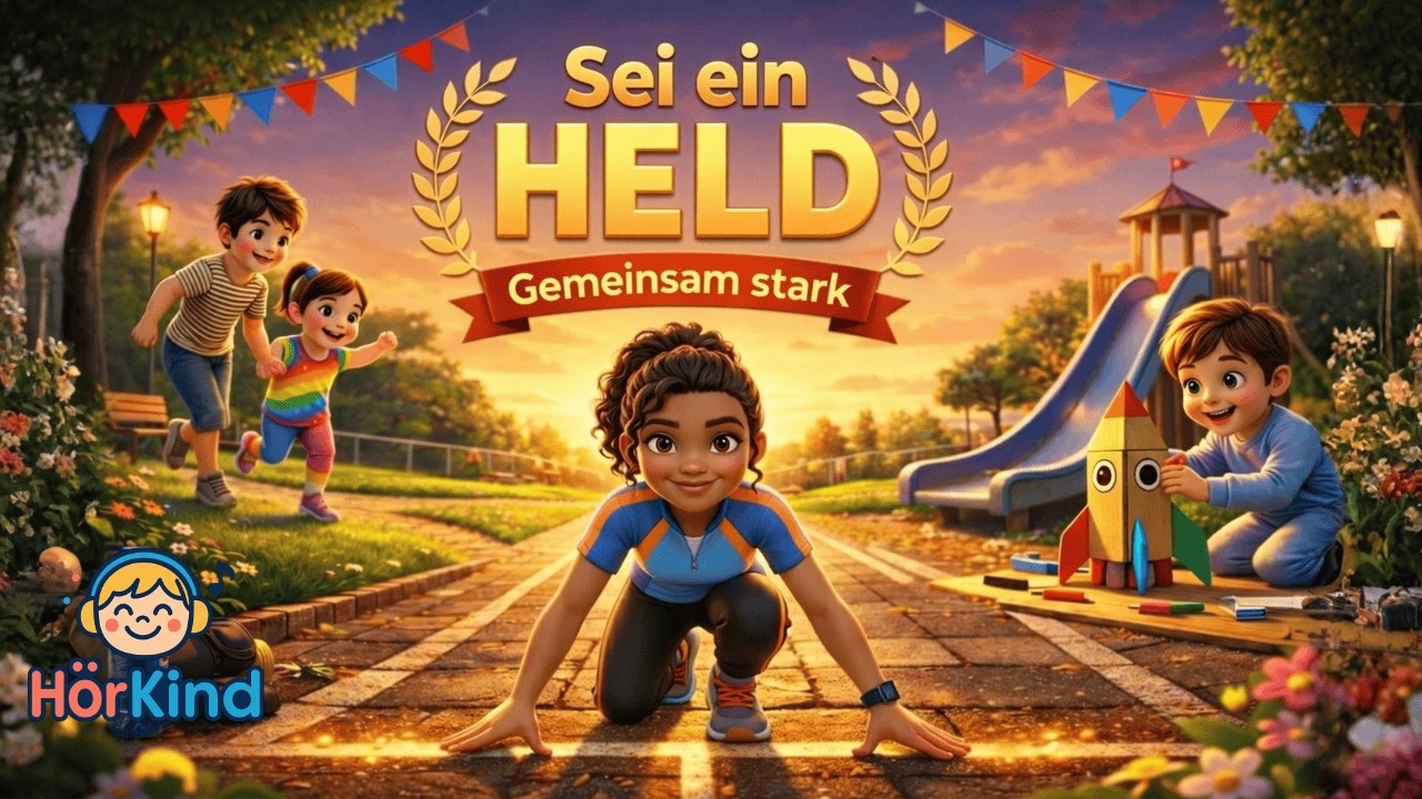 Sei ein Held | Mut & Freundschaft Kinderlied | Motivationslied Kinder | H&ouml;rKind