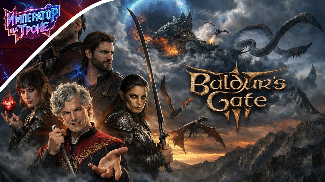 ЛЕГЕНДАРНАЯ DnD BALDURS GATE 3