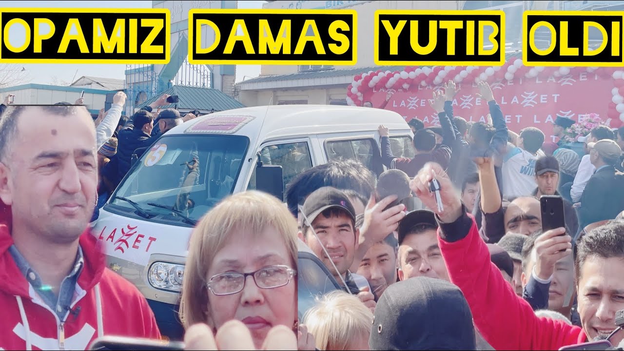 DAMAS LAZZET YUTUQLARI ISHONARLIMI? JIZZAX DOSTLIK tumani