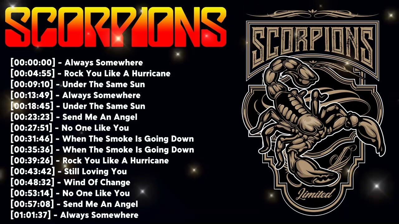 Greatest Hits Scorpions – Top 20 Classic Rock Anthems Full Album