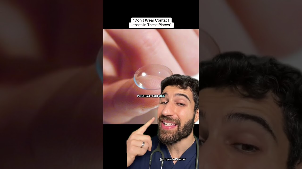 POV- You Wore Contact Lenses While Swimming