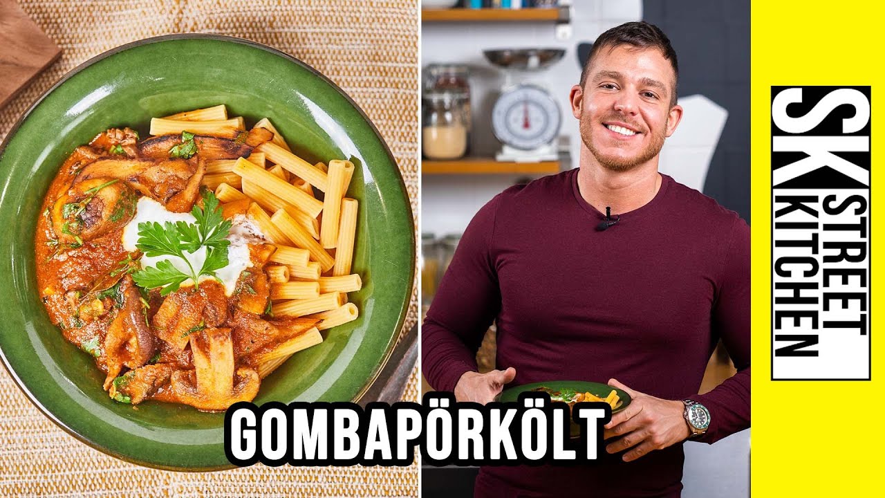 GOMBAPÖRKÖLT lencsetésztával 😋