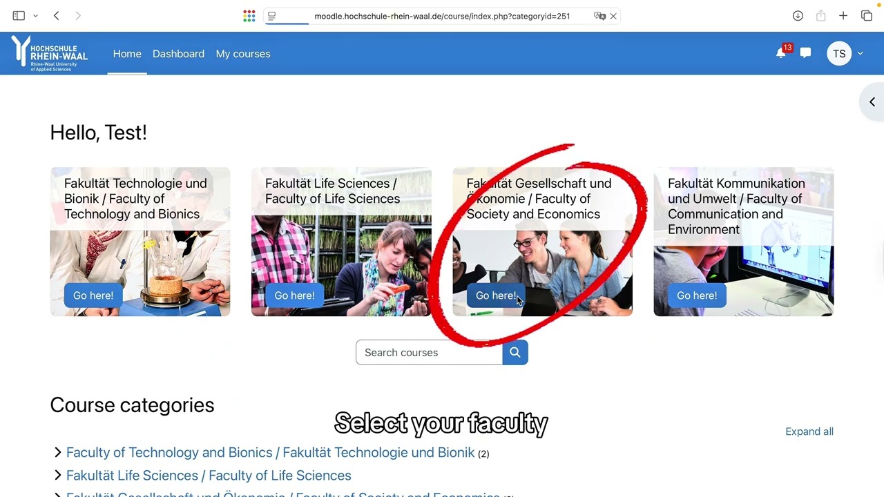 How to Use Moodle📚 | Hochschule Rhein-Waal Student Guide