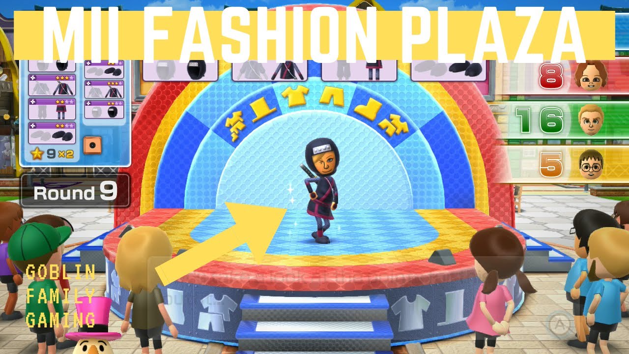 Wii Party U | Mii Fashion Plaza (Celebrity Edition) | Summer Rae vs Giulia Matt Skip