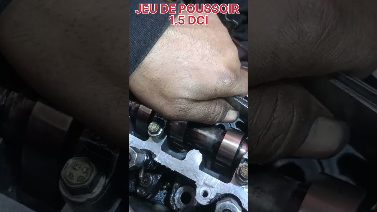 Регулировка толкателей для двигателя 1.5 DCI
