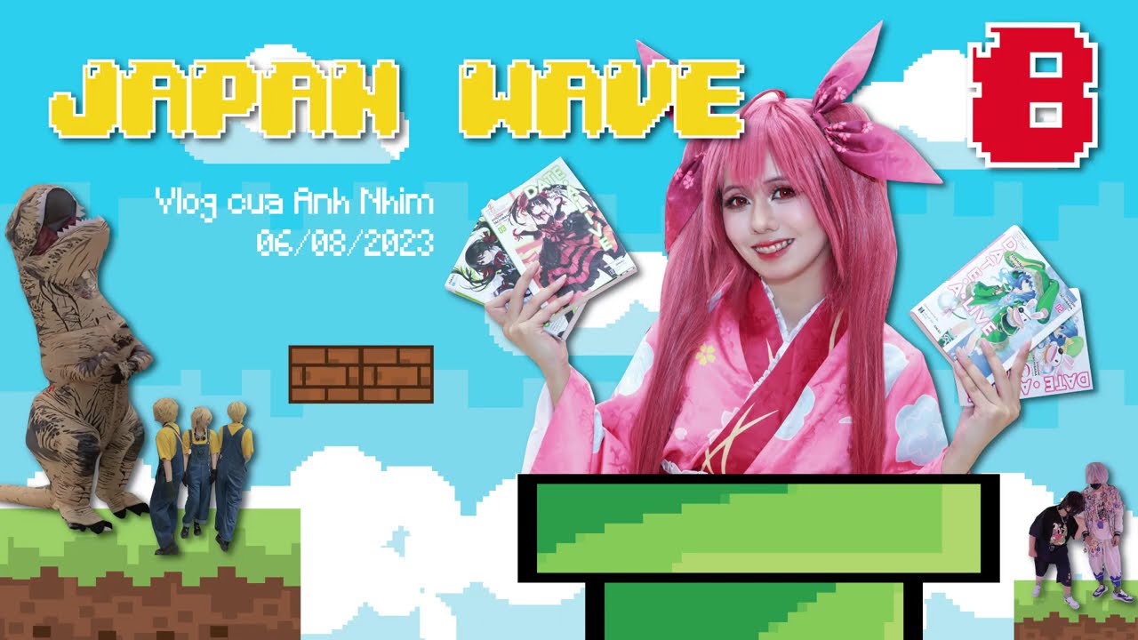 ÁNH NHÍM | VLOG ĐI FES JAPAN WAVE 8 (6.8.2023)